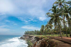 beautiful view of Varkala, Kerala
